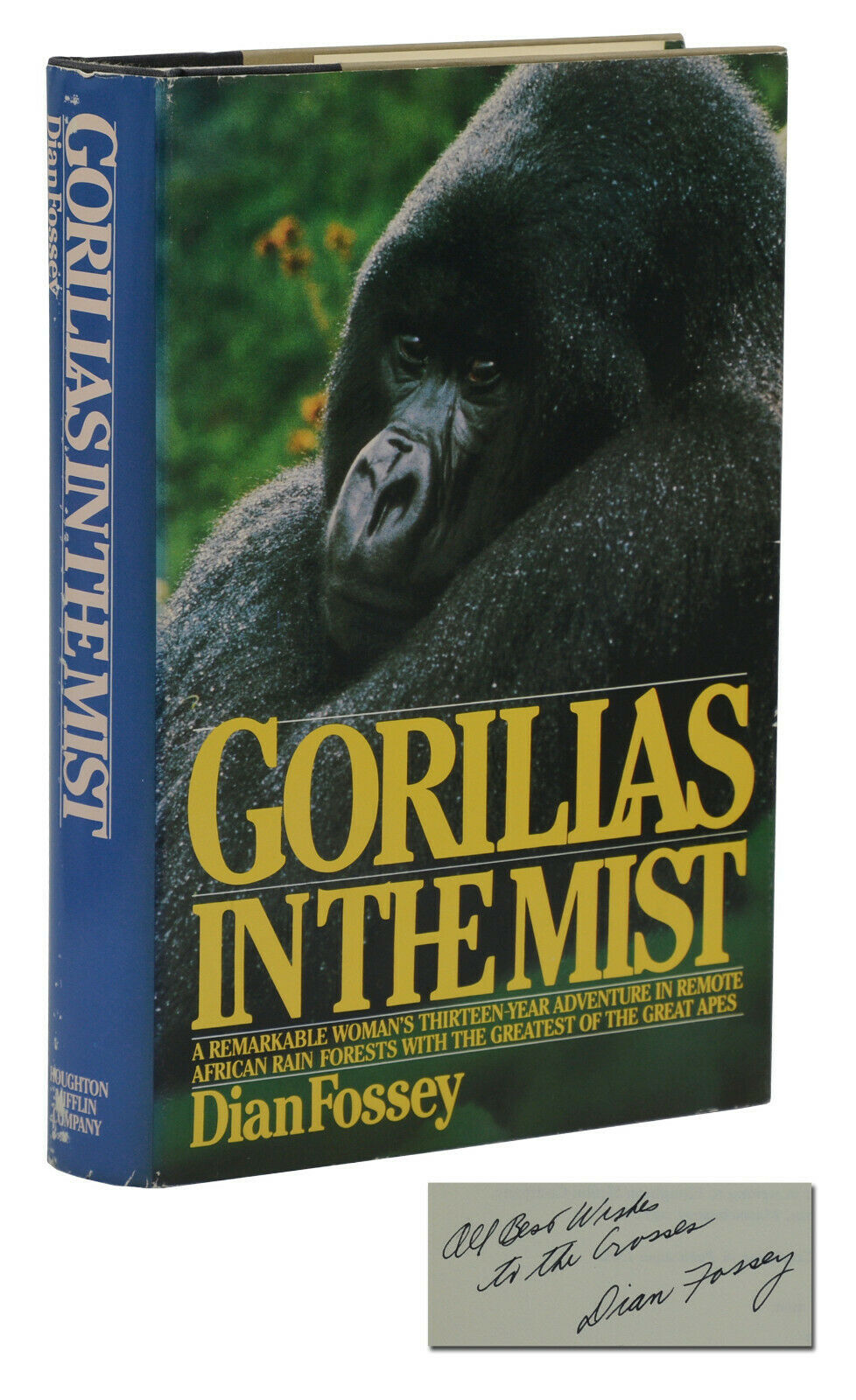 Gorillas in the Mist | Dian Fossey | First Edition