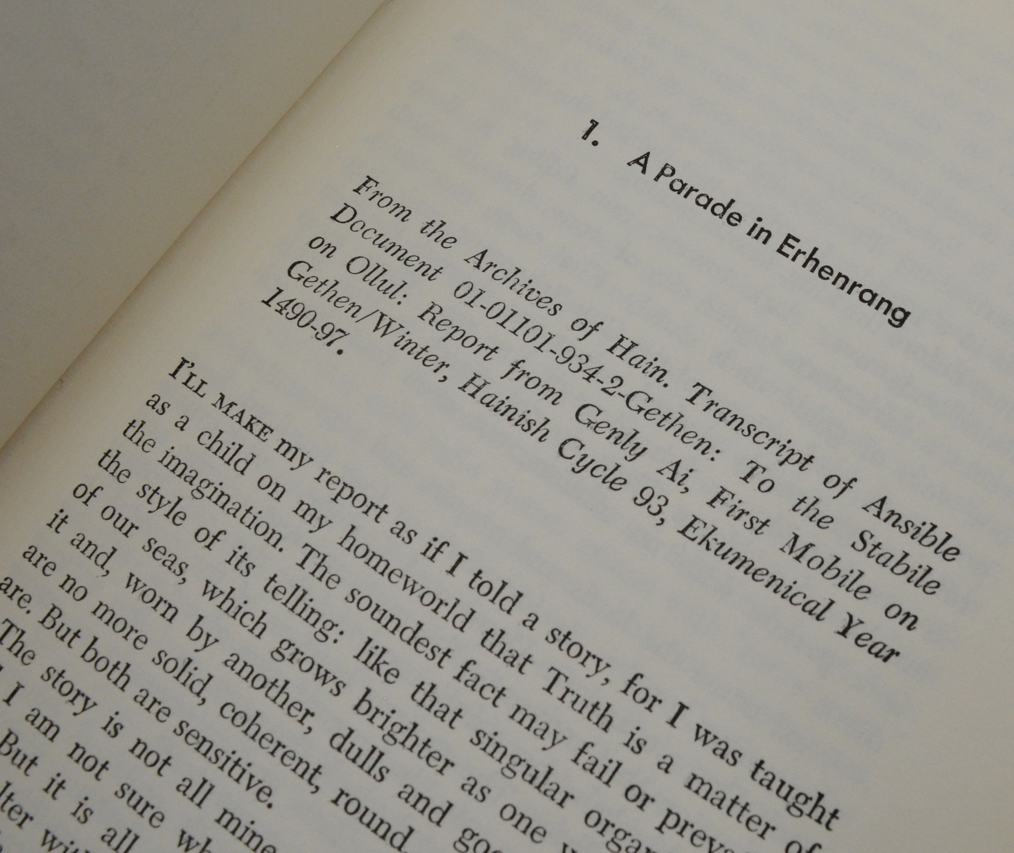First British Edition of The Left Hand of Darkness by Ursula K. Le Guin